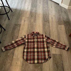Vintage polo Ralph Lauren flannel quarter zip